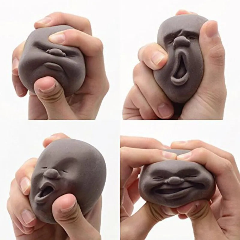 Relieve Stress and Have Fun with 8 PCS Funny Face Mochi Squishy Toys