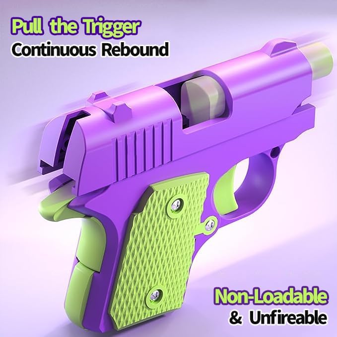 3D Printed Small Pistol Toys, Stress Relief Pistol Toys - Cykapu