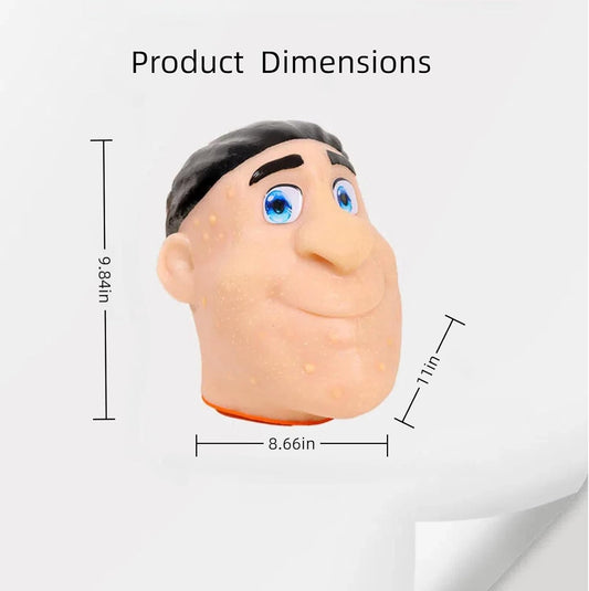 Refillable Pimple Popping Toy, Realistic Blackhead Extraction Simulator, Facial Pimplee Cleansing Toys, Stress & Anxiety Relief, Funny Gag Gift