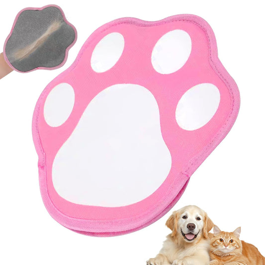 Reusable Pet Hair Remover Gloves, Cat Dog Grooming Gloves Pet Remover Electrostatic, Hands on for Dogs Cats