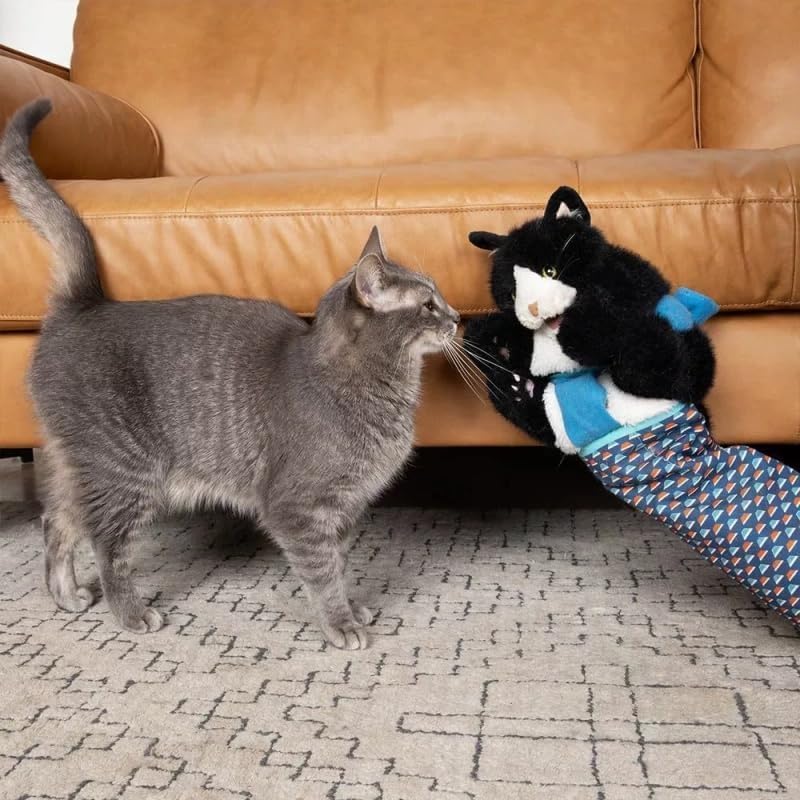 Cat Toy, Cat Wrestling Glove, Interactive Cat Toy, Hand Puppet Cat Cuddly Toy with Robust Padding, Cat Plush Doll, Cat Toy, Kitten Safe Playing