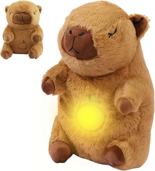 Breathing Stuffed Animal, Kapibala Breathing Plush, Four Gear Adjustment, Volume Control