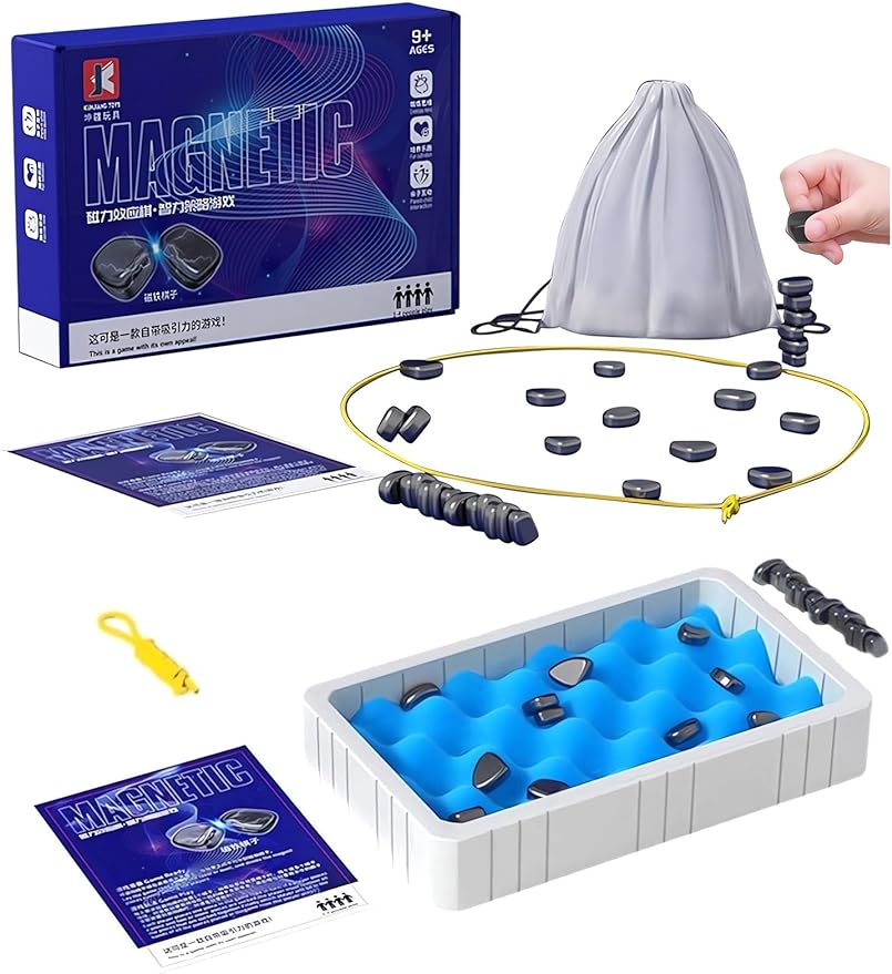 Magnetic Chess Game - Family Board Games Set for Kids and Adults, Tab
