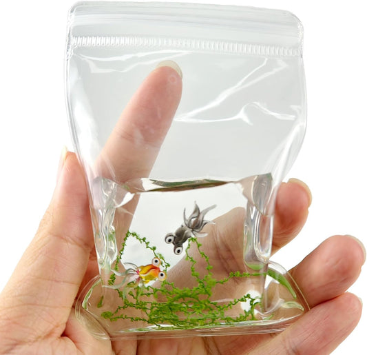Simulated Goldfish Squeeze Fidget Toys for Kids Adults, Cute Squishies Fish Sensory Toys