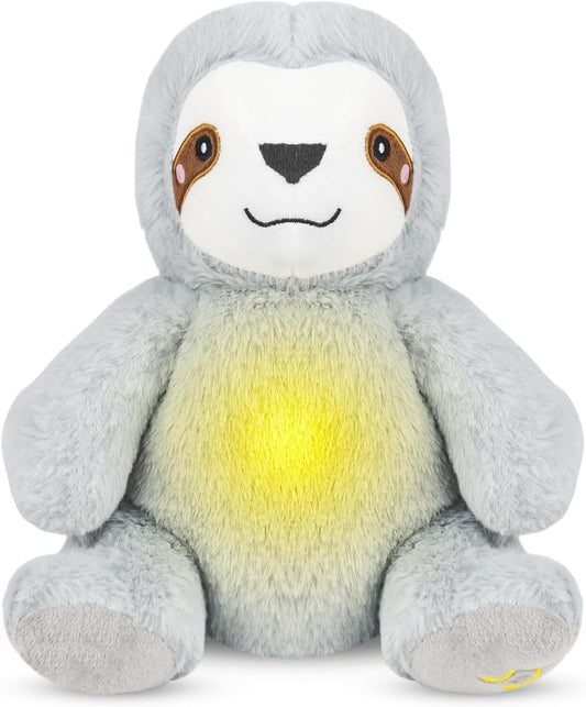 Breathing Stuffed Animal, Breathing Sloth, Four Gear Adjustment, Volume Control, Rhythmic Breathing Motion