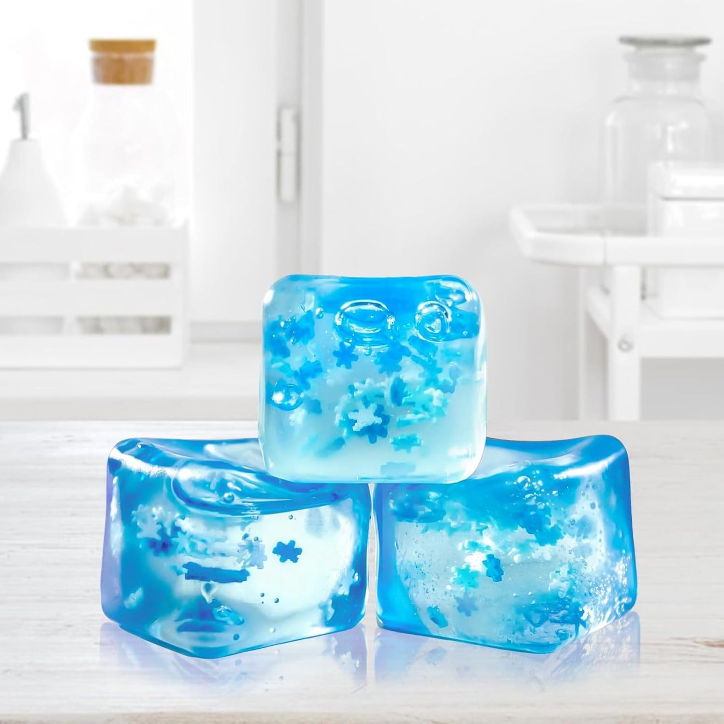 Stress Balls for Kids and Adults, Stress Cube Fidget Toys, Sensory Toys, Enhanced Grip Strength Squeeze Toys