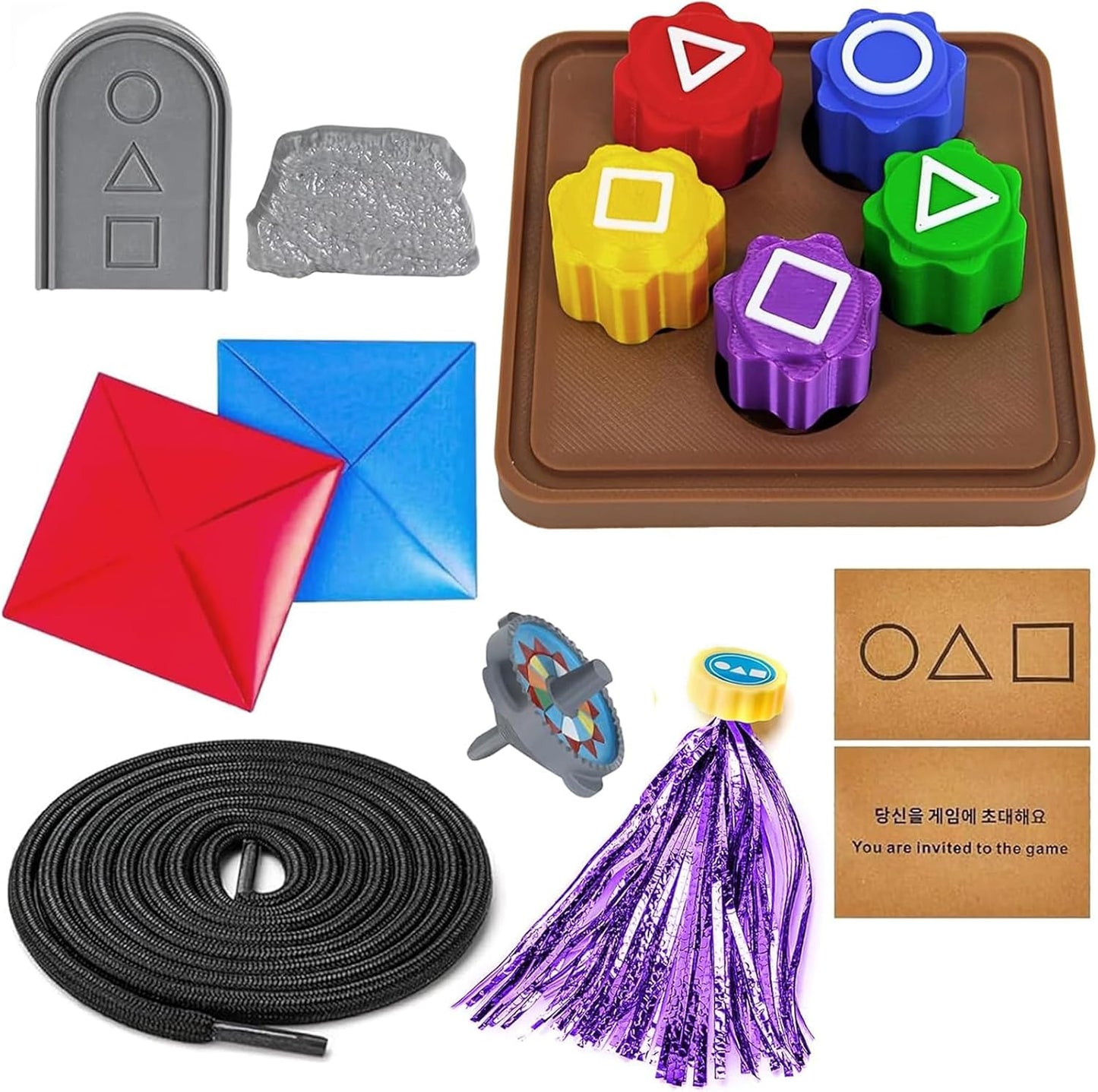 Gonggi Korean Game, Korean Folk Game Set (Korean Traditional Play Game)- Jebi chagi