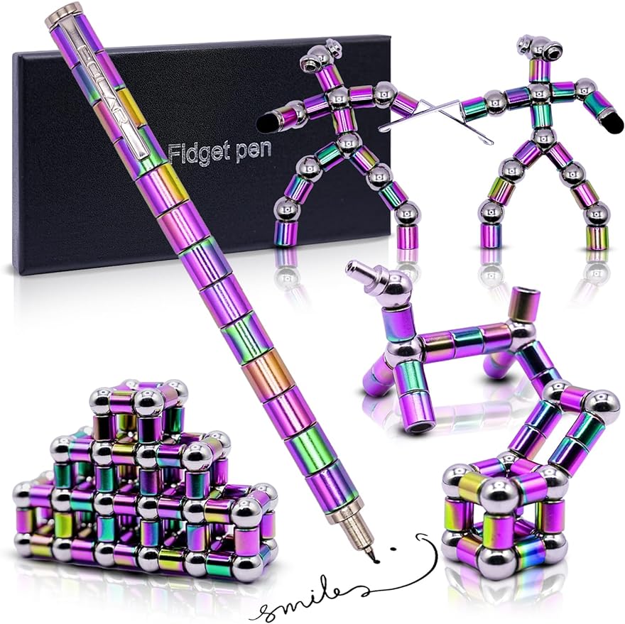 Upgrade Fidget Pen Magnetic Pen, Teen Boys Girls Gift Ideas Fidget Ma