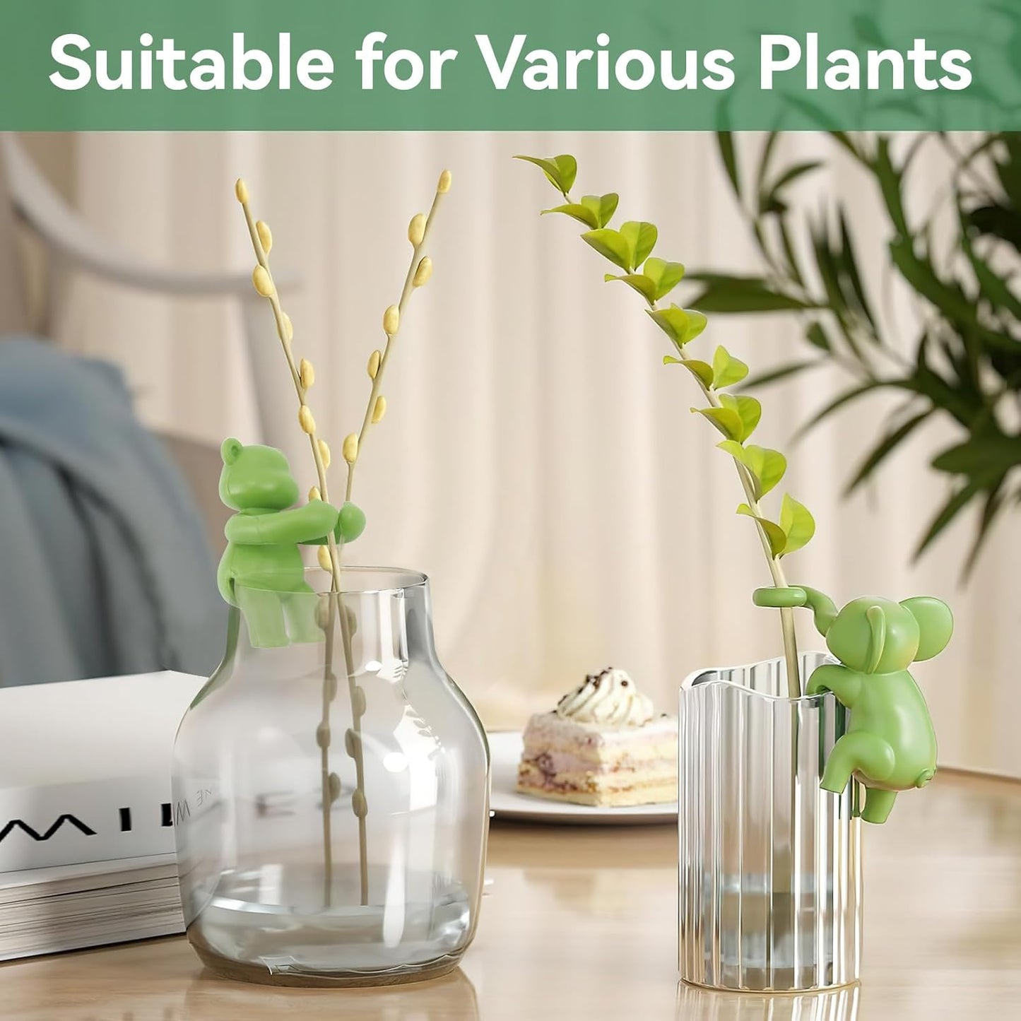 2pc Plant Propagation Buddy, St. Patricks Day Plant Breeding Friend, Cute Plant Plant Cutting Holder Plant Support Plant Sprouts