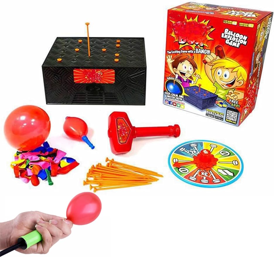 Wack a Balloon Game, Blast Box Balloon Game, Whack a Balloon Game