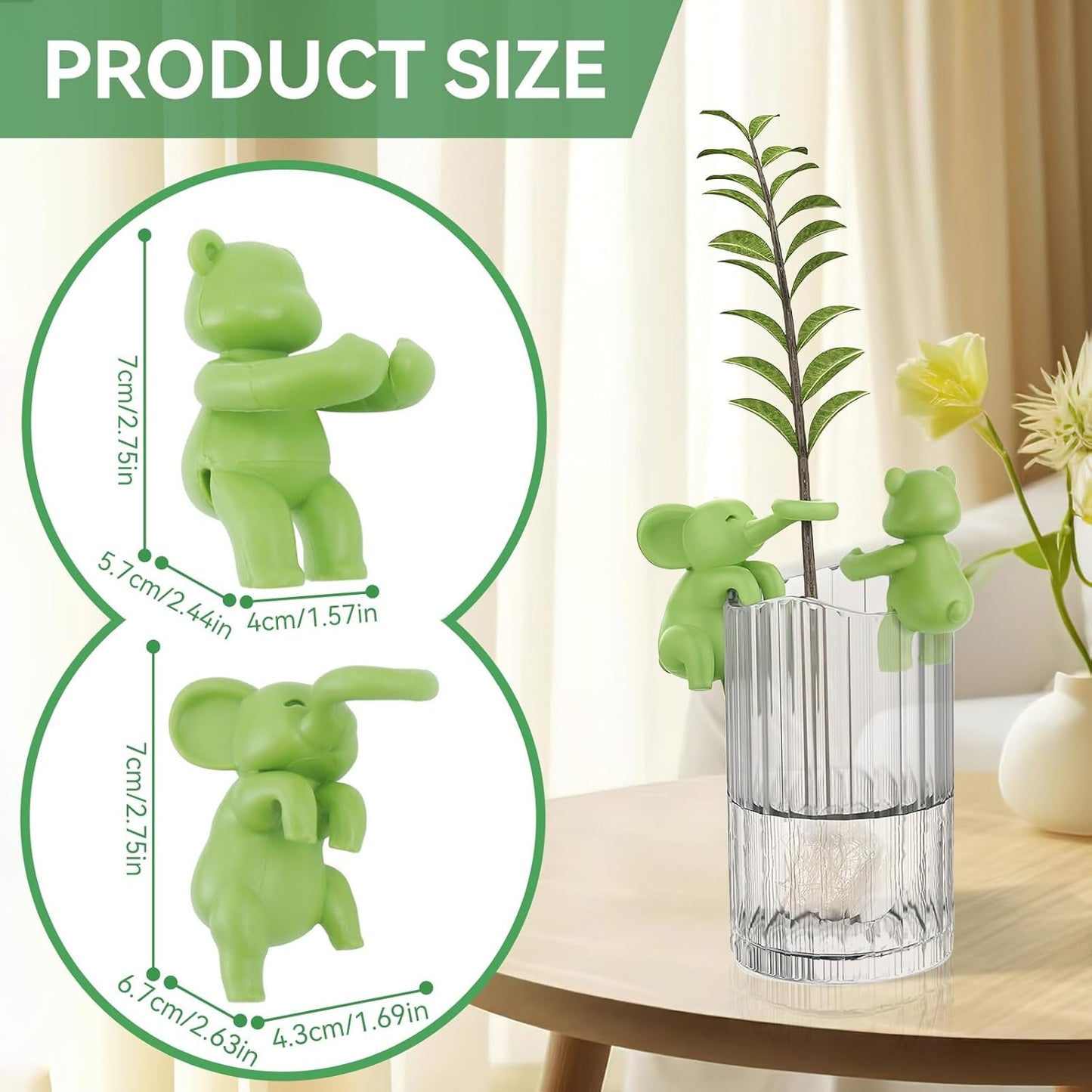 2pc Plant Propagation Buddy, St. Patricks Day Plant Breeding Friend, Cute Plant Plant Cutting Holder Plant Support Plant Sprouts