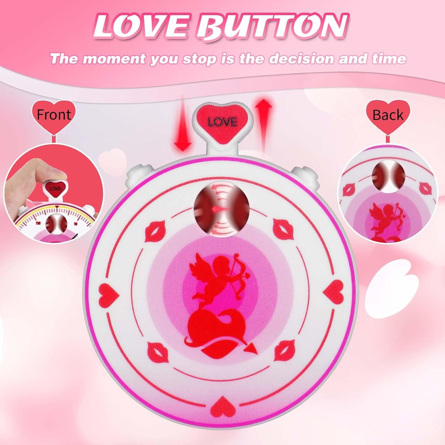 Funny Couple Position Selector, Fun Night Dating Decision, Two-Sided Mechanical Turntable Date Ideas