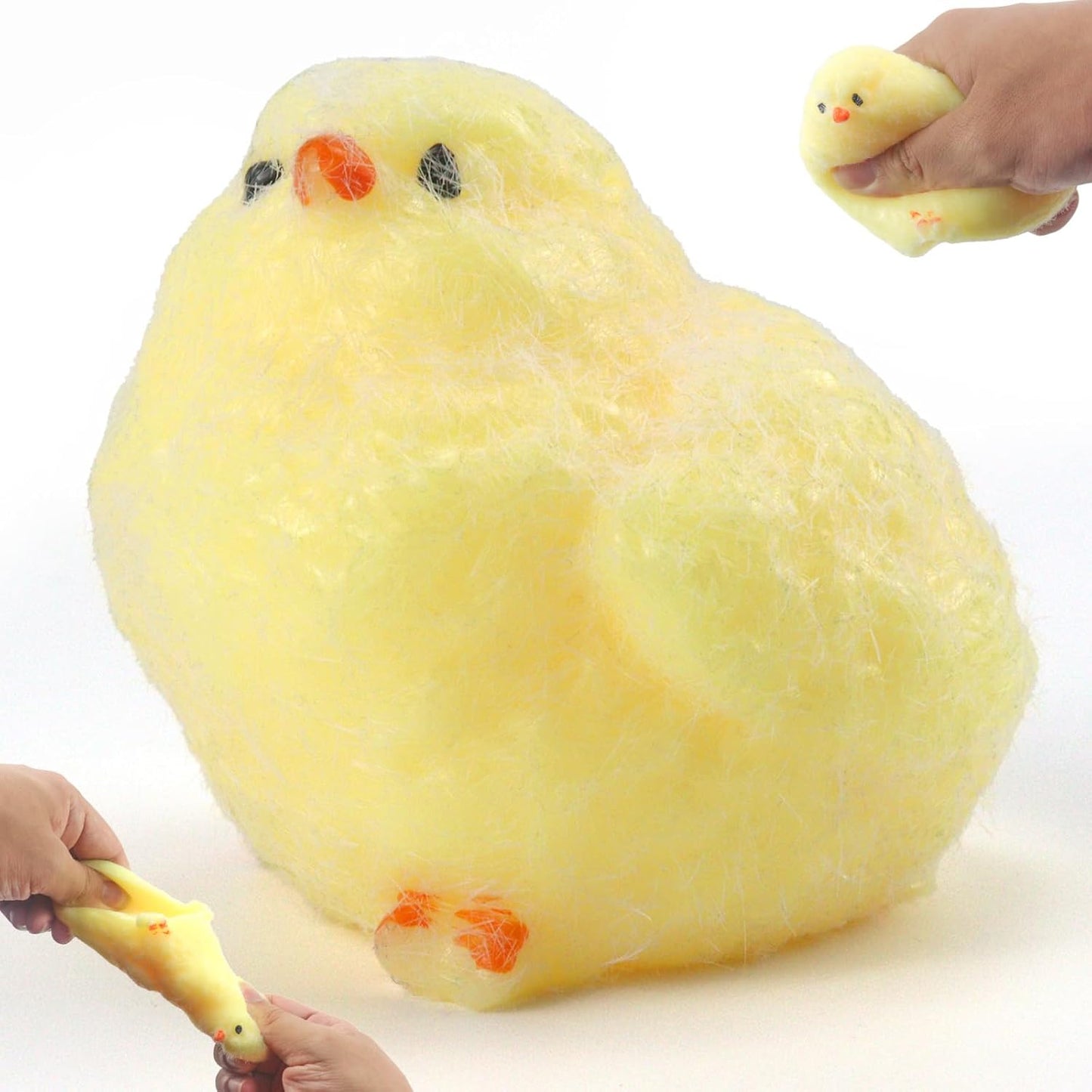Handmade Chicken Squishies Soft Fidget Toys Adults, Stress Relief Sensory Toy for Kids with Autism