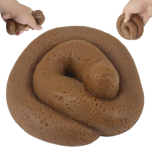 Fake Poop Pranks for Adults Kids, Fake Poo Toys Prank Kit Gross Party Pooper, Prank Stuff Gag Gifts