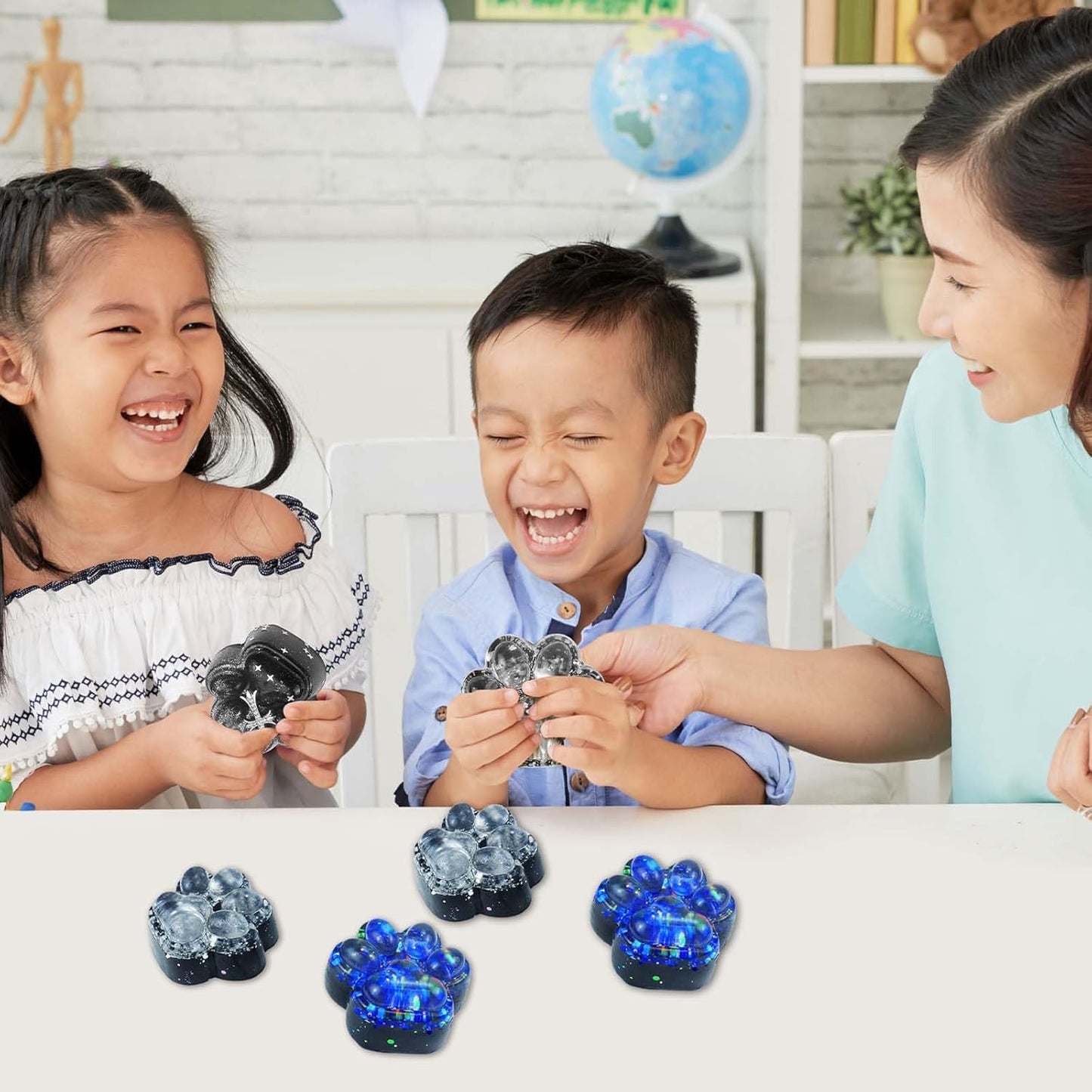 Cat Paw Squishies Fidget Toys Adults, Sticky Cute Squeeze Sensory Toys for Autism and Stress Relief