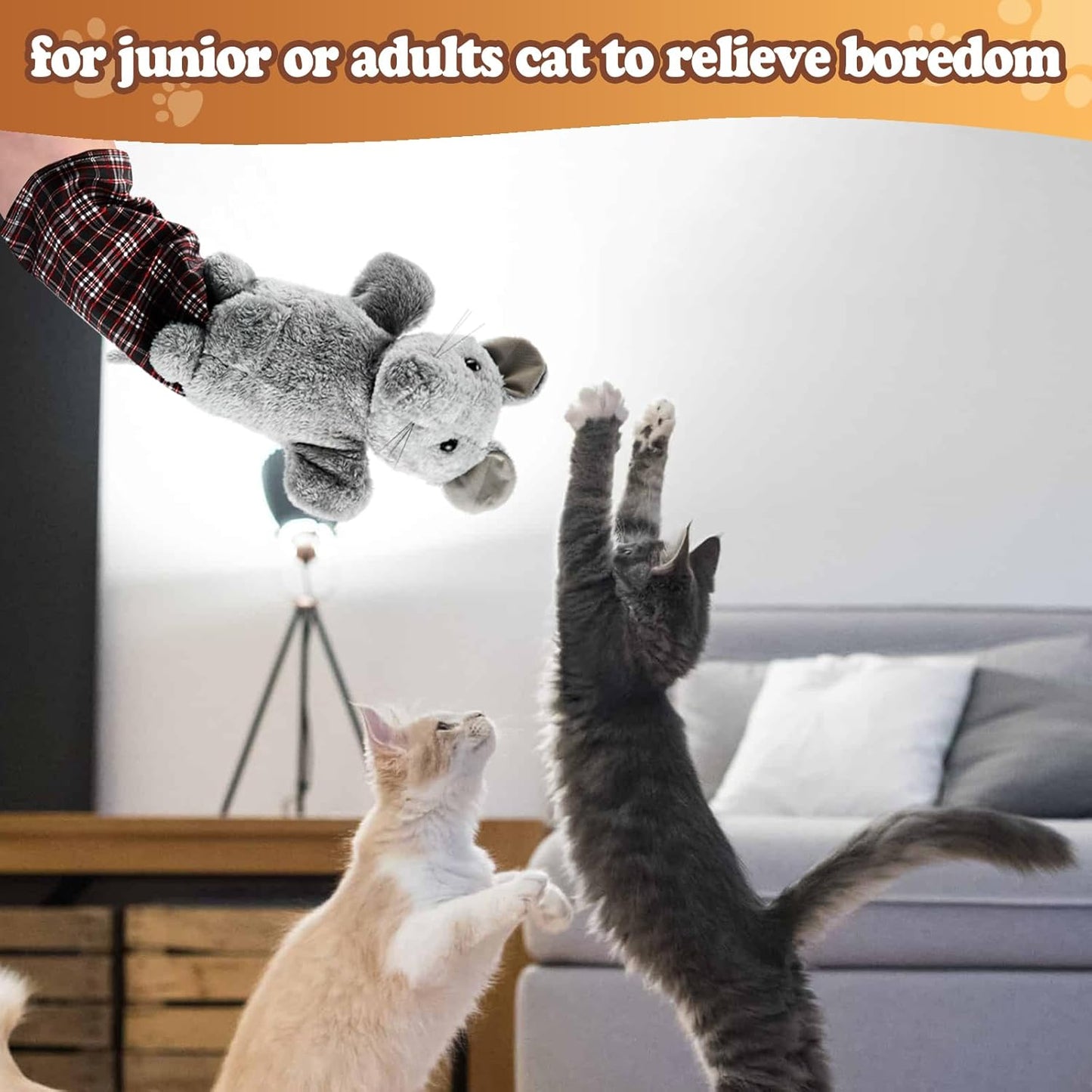 Cat Wrestling Glove, Tough Padding for Safe and Fun Interactive Play, Pet Lovers Relieve Boring Pet Safe Cats Dog Interactive Play