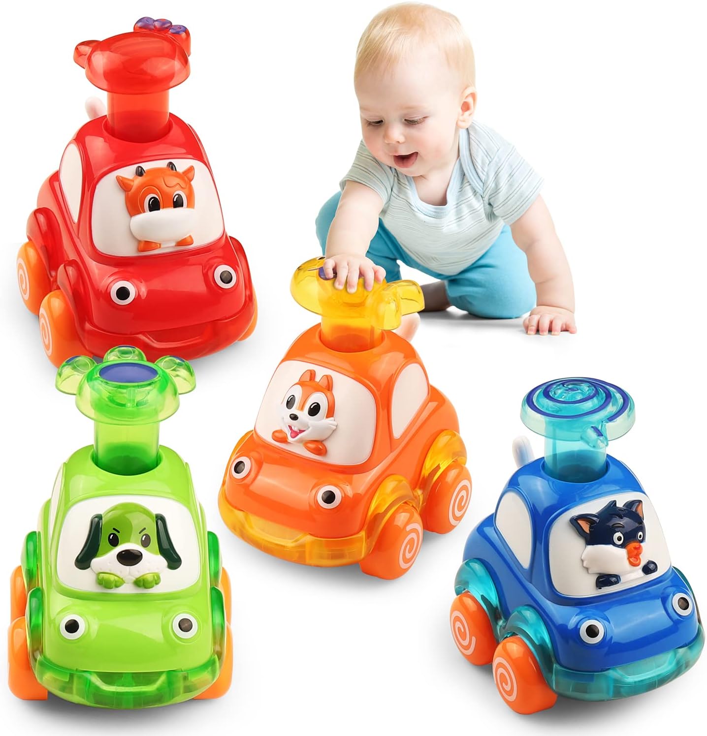 Animal Car Baby Toys for 1 2 Year Old Boy