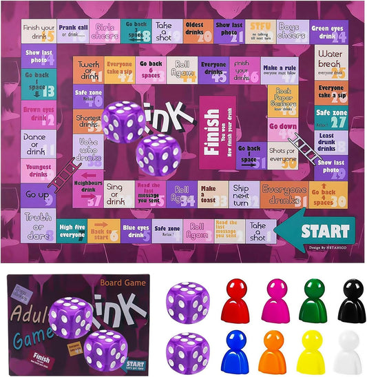 Drinking Games for Adults, Drunk Games, Adult Games for Game Night