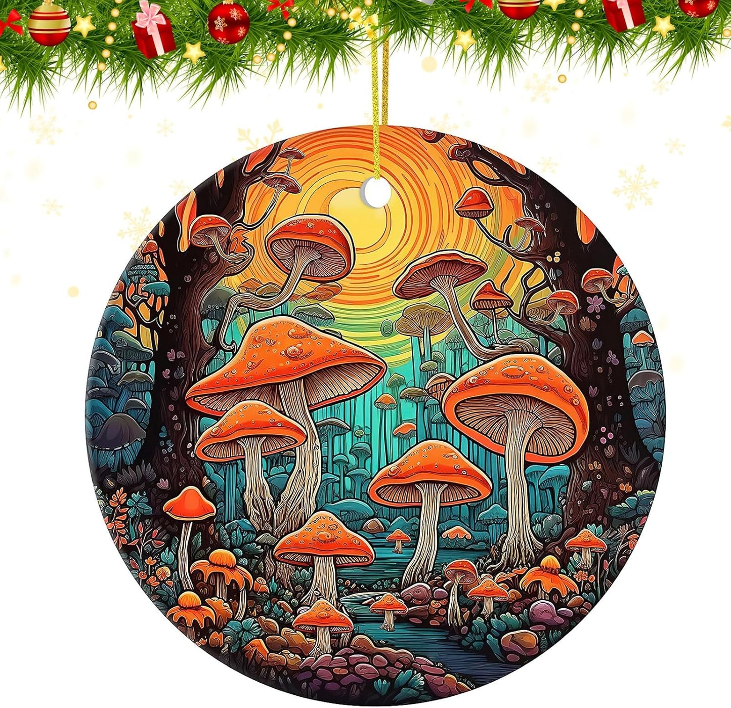 Christmas Tree Ornaments - Sea Turtle Christmas Ornaments 2024, Acrylic Christmas Hanging Ornaments Ocean Turtle Pendant Decorations for Christmas Tree, Beach Christmas Ornaments for Home Decor (Sea)