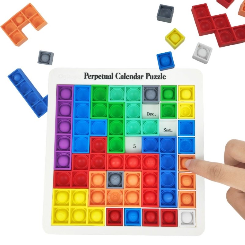 Pop Fun Calendar Jigsaw : Pop It And Challenge every day - Cykapu