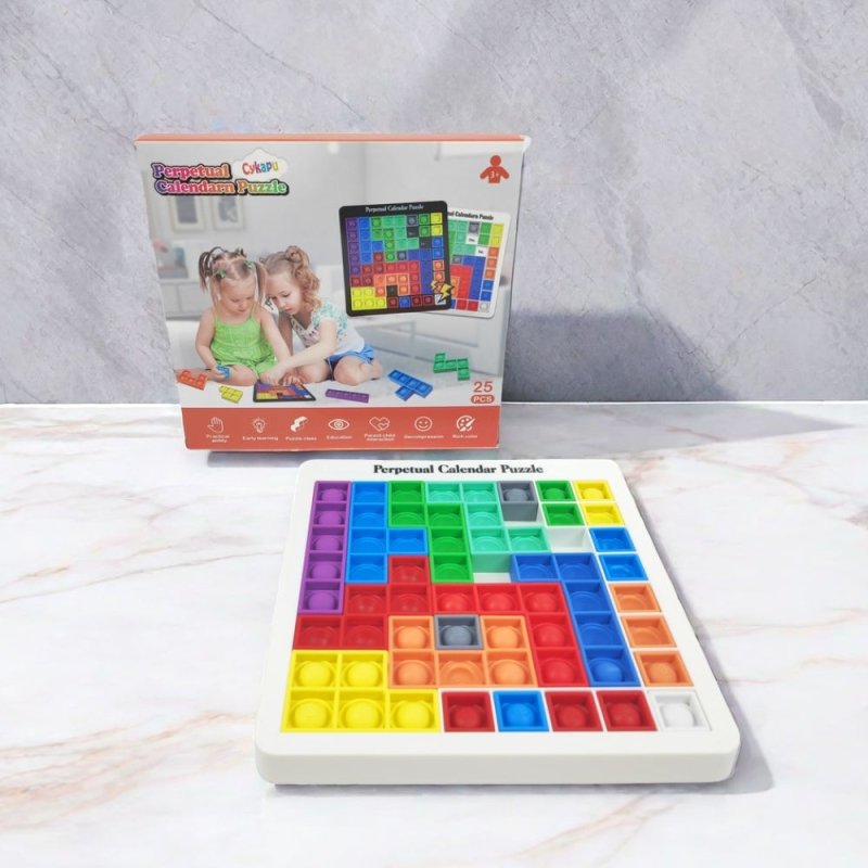 Pop Fun Calendar Jigsaw : Pop It And Challenge every day - Cykapu