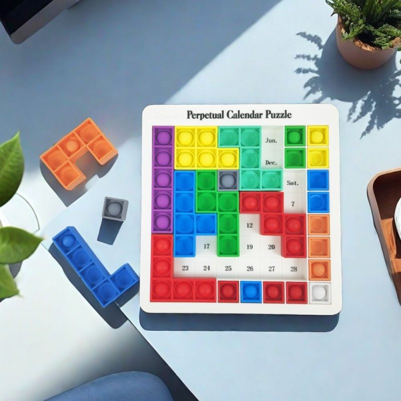 Pop Fun Calendar Jigsaw : Pop It And Challenge every day - Cykapu
