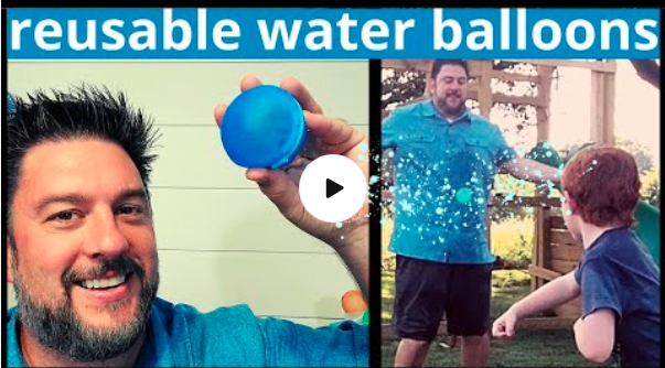 The Fun of Playing with Reusable Water Balloons in Summer - Cykapu
