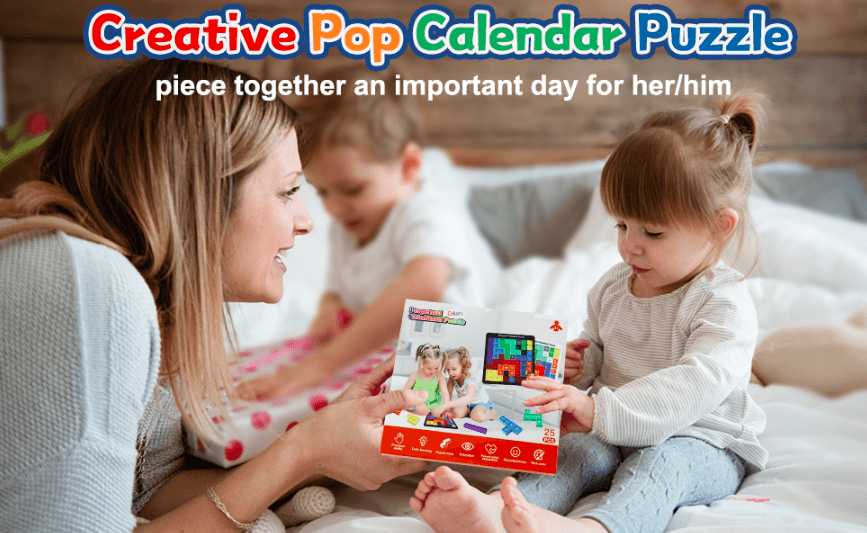 Pop Daily Calendar Puzzle - Cykapu