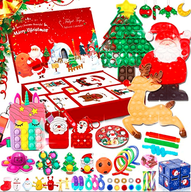 The Advent Calendar for Kids of the Future: Fidget Advent Calendar for Kids - Cykapu