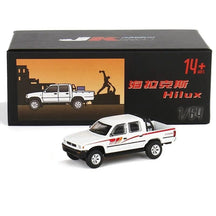 1/64  Hilux Truck Pickup Toy Car, Jackiekim 3'' Vehicle Alloy Model, Free Wheel Diecast Metal Collection