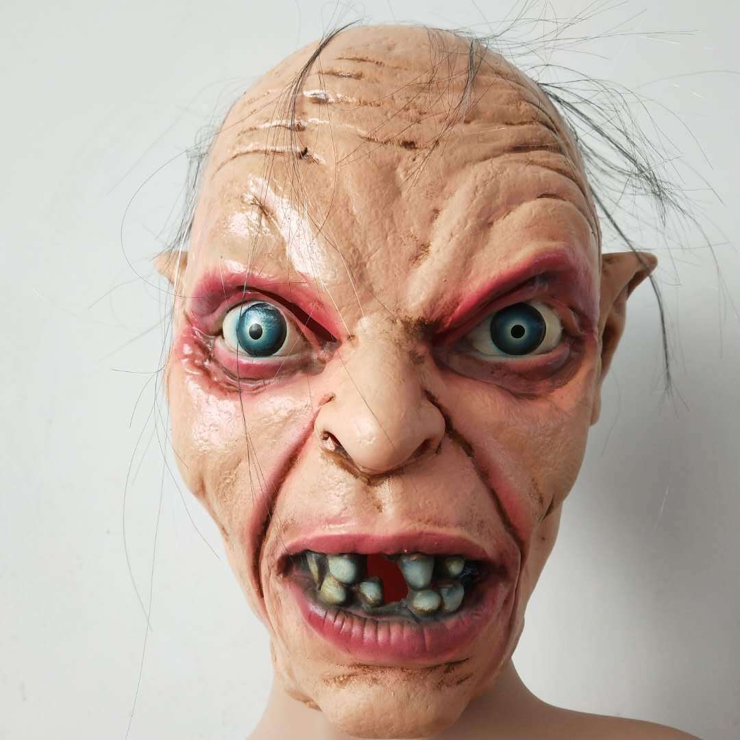 Halloween Lord of the Rings Lord of the Rings Gollum Horror Mask Zombie Headgear