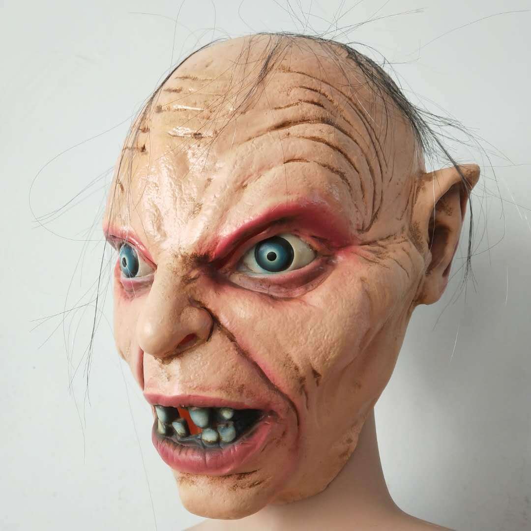 Halloween Lord of the Rings Lord of the Rings Gollum Horror Mask Zombie Headgear