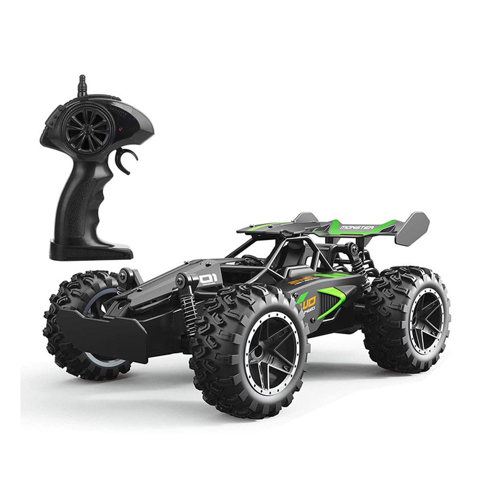 1:18 Small High-speed Off-road 2.4G Remote Control Car Drifting 15KM/H To Adapt To Various Road Sections Anti-collision Settings Rubber Big Tires