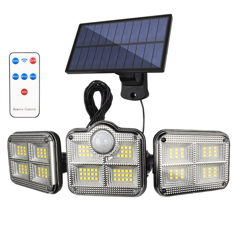 122led Solar Light with RC 2400mah Lithium Battery Outdoor Waterproof Garden Street Lamps Spotlight TG-TY07508 Cykapu