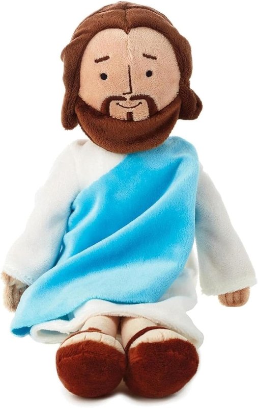 13" My Friend Jesus Plush, Stuffed Doll Catholic Easter Gifts Christ Religious Toys God Plushie Savior - Cykapu