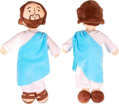 13" My Friend Jesus Plush, Stuffed Doll Catholic Easter Gifts Christ Religious Toys God Plushie Savior - Cykapu