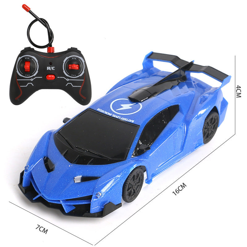 Electric remote control rechargeable wall climbing car suction wall enlightenment climbing drift stunt car children remote control toys