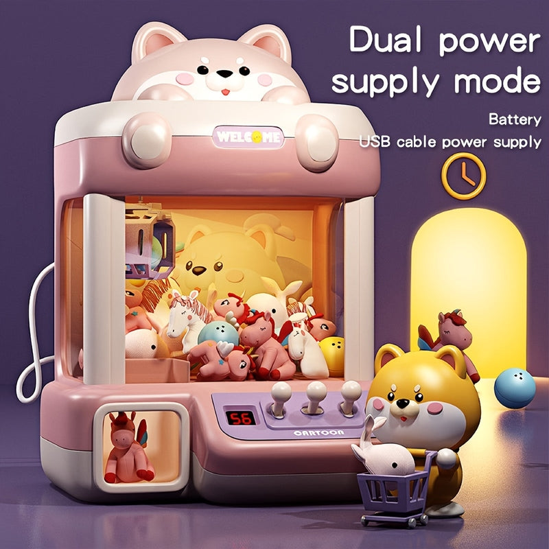 Super Large Claw Machine Clip Doll, Machine Small Home Music Light