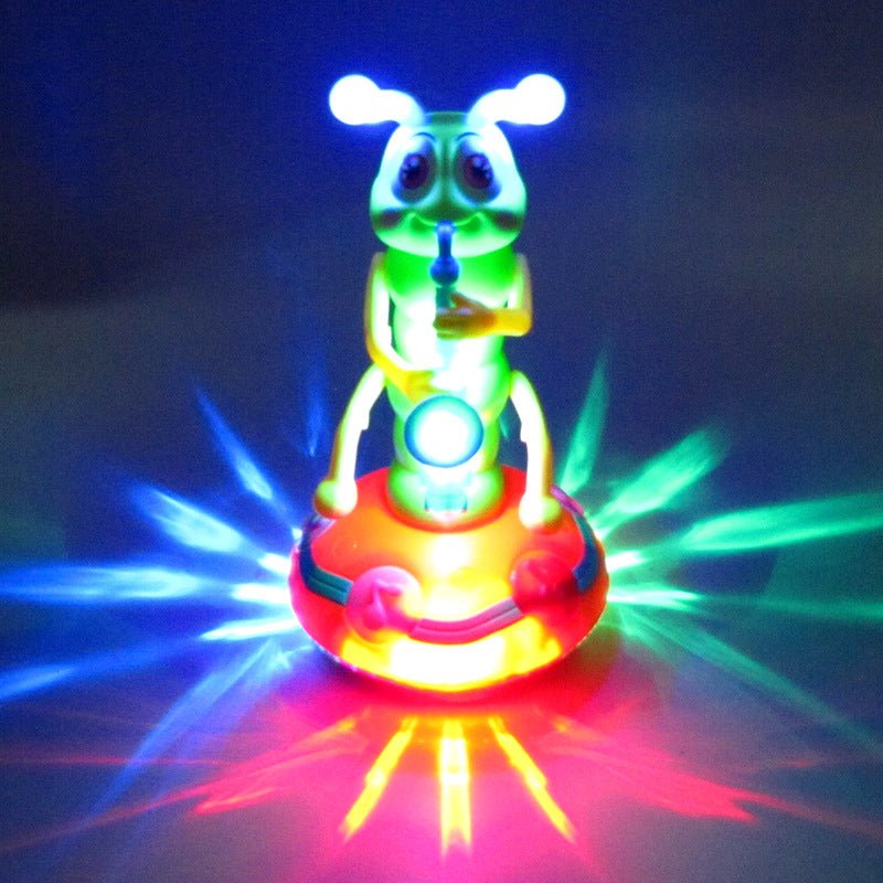 Electric Dancing Twisted Worm Colorful Lights Music Universal Walking Caterpillar