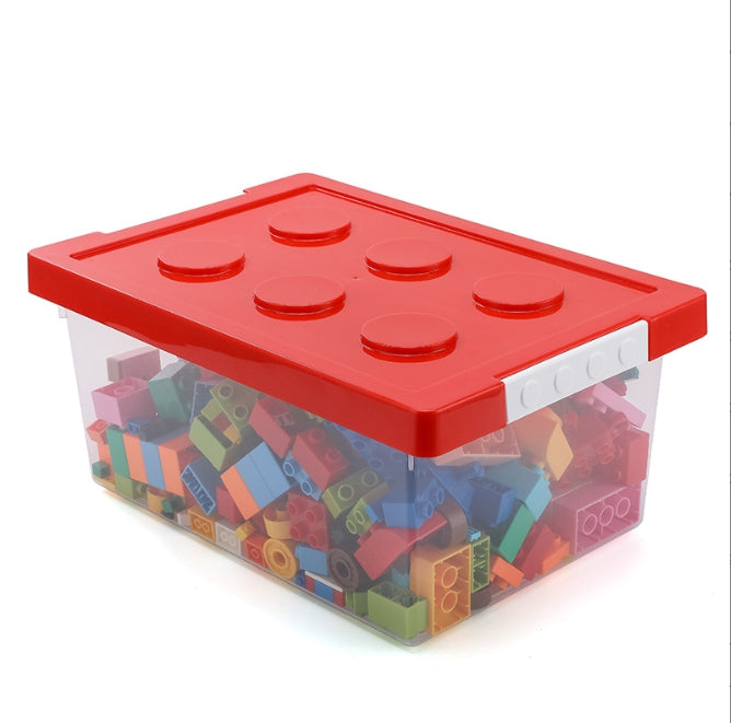Toy Blocks Sorter Sifter, Cute Portable Storage Brick Box for Lego Blocks Cykapu