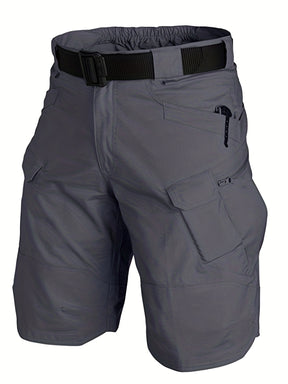 Men's Multi-Pocket Tactical Shorts  Multi-Purpose Cargo Shorts Outdoor Waterproof Hiking Track Shorts