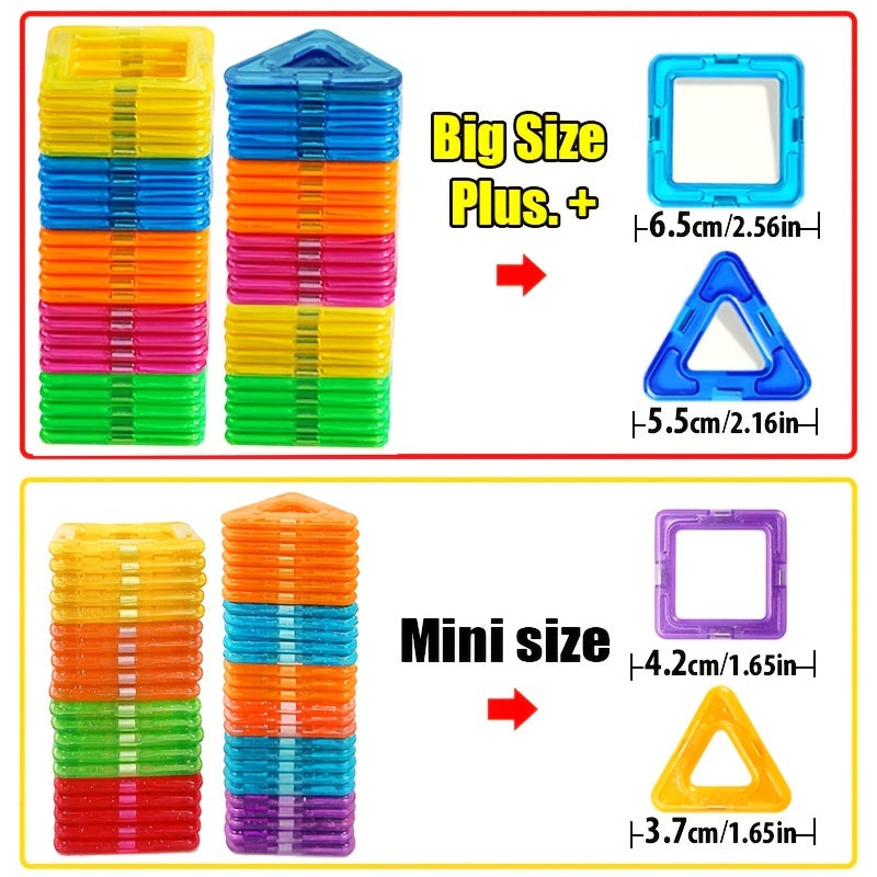 Magnetic Building Blocks Big Size And Mini Size DIY Magnets Toys