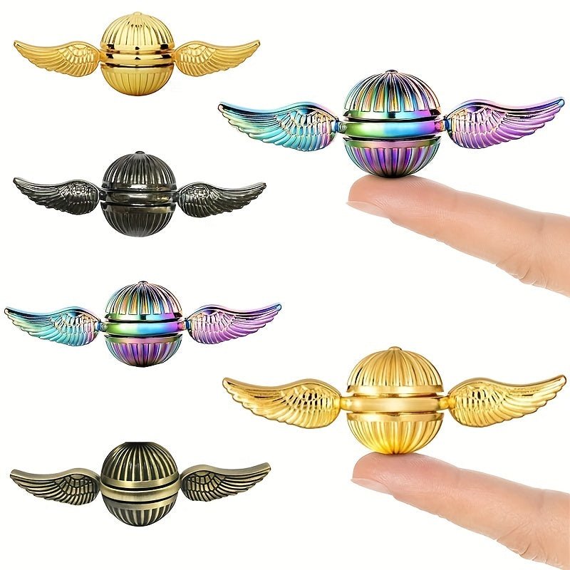 Golden Snitch Fidget Spinner Anti Stress Fidget Toys Antistress Ball Metal Finger Rotation
