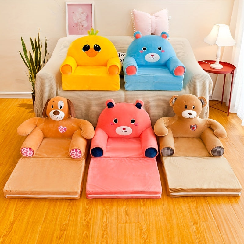 50cm/19.68in Children's Multifunctional Cartoon Folding Small Sofa