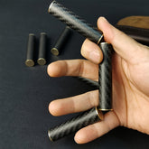 EDC Fidget Spinner Fidget Toys Stress Relief Magnetic Metal Carbon Fiber Three-section Stick Rotating