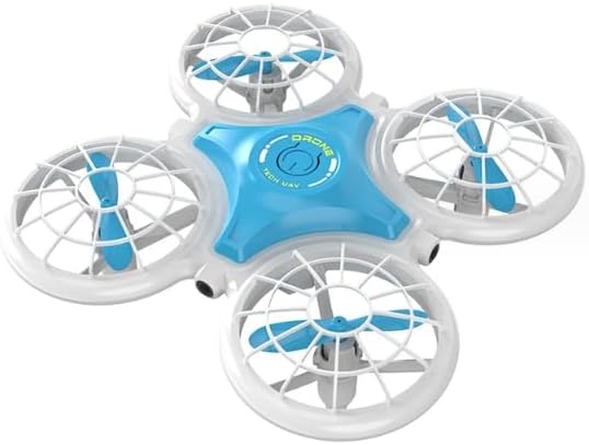 Agrifilm Mini RC Quadcopter, Four-Side Automatic Obstacle Avoidance, Intelligent Hovering, Cool Lights