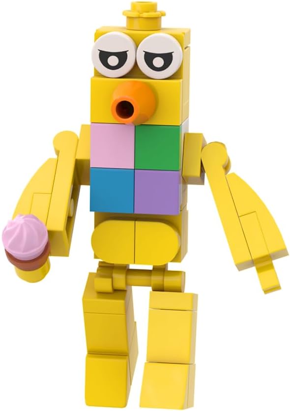 Building Brick Set, Figure of The Scary Monster Character from The Popular Video Game 205 Pieces - Cykapu