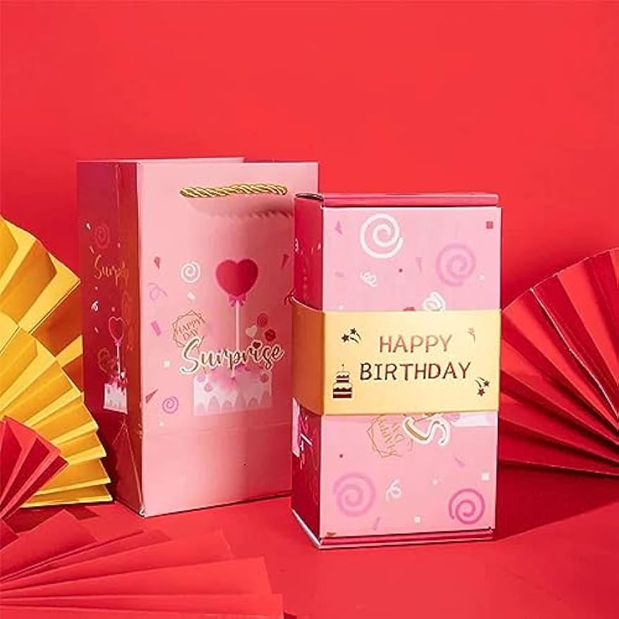 Surprise Gift Box, Folding Bounce Surprise Gift Box, Creative Surpris