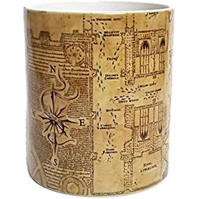 Inspired Marauders Map Morphing Mug Color Changing Coffee Mug Heat-Sensitive Reactive Ceramic Cup