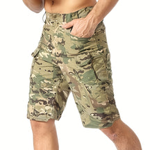 Men Casual Cargo Shorts Military Army Camouflage Tactical Pants Loose Running Workout Sports Trousers Bermuda Masculina